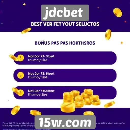 Como funciona o sistema de bônus na jdcbet