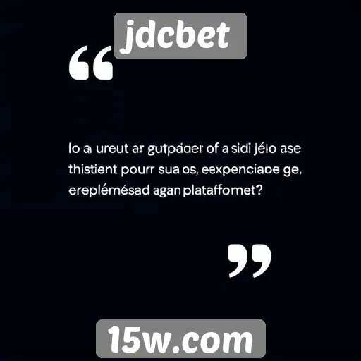 opiniões de usuários sobre jdcbet em 2025